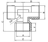 PSFT,Brass air fitting, Air connector, Brass fitting, air fitting